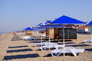 Пляжный отдых в Прибрежном Отдых в Саки